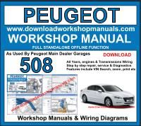 Peugeot 508 Workshop Repair Manual Download